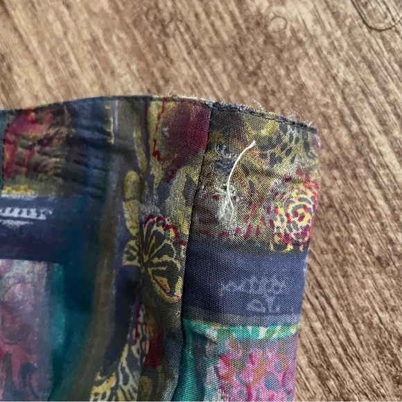 Vintage Women's Componix Brand Vintage Floral Printed Skirt - Picture 3 of 5